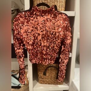 SMYTHE LONG‎ SLEEVE TOP SIZE S